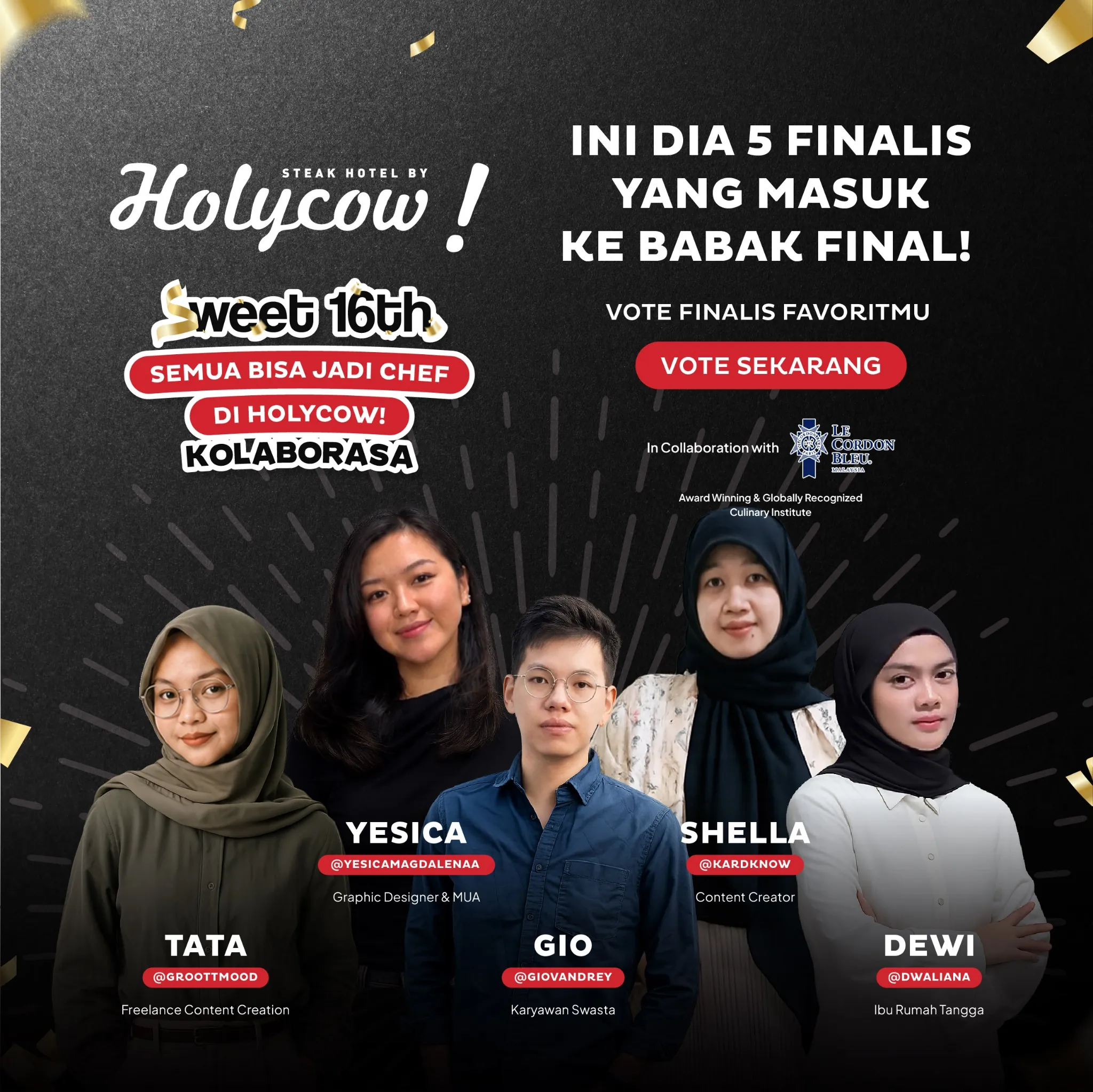 HOLYCOW! SWEET 16TH - KOLABORASA